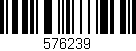 Código de barras (EAN, GTIN, SKU, ISBN): '576239'
