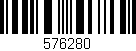 Código de barras (EAN, GTIN, SKU, ISBN): '576280'