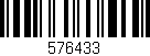 Código de barras (EAN, GTIN, SKU, ISBN): '576433'