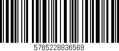 Código de barras (EAN, GTIN, SKU, ISBN): '5765228836569'