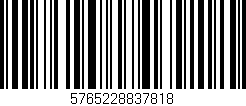 Código de barras (EAN, GTIN, SKU, ISBN): '5765228837818'