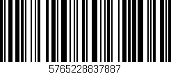 Código de barras (EAN, GTIN, SKU, ISBN): '5765228837887'
