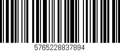 Código de barras (EAN, GTIN, SKU, ISBN): '5765228837894'