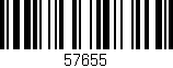 Código de barras (EAN, GTIN, SKU, ISBN): '57655'