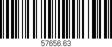 Código de barras (EAN, GTIN, SKU, ISBN): '57656.63'