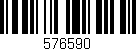 Código de barras (EAN, GTIN, SKU, ISBN): '576590'