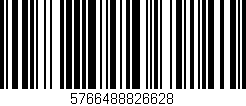 Código de barras (EAN, GTIN, SKU, ISBN): '5766488826628'