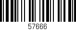 Código de barras (EAN, GTIN, SKU, ISBN): '57666'