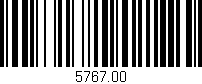 Código de barras (EAN, GTIN, SKU, ISBN): '5767.00'