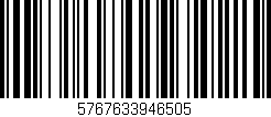 Código de barras (EAN, GTIN, SKU, ISBN): '5767633946505'