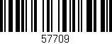Código de barras (EAN, GTIN, SKU, ISBN): '57709'