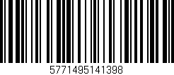 Código de barras (EAN, GTIN, SKU, ISBN): '5771495141398'