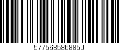 Código de barras (EAN, GTIN, SKU, ISBN): '5775685868850'