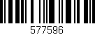 Código de barras (EAN, GTIN, SKU, ISBN): '577596'