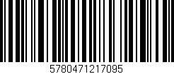 Código de barras (EAN, GTIN, SKU, ISBN): '5780471217095'