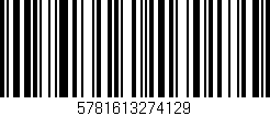 Código de barras (EAN, GTIN, SKU, ISBN): '5781613274129'