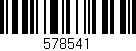 Código de barras (EAN, GTIN, SKU, ISBN): '578541'