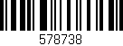 Código de barras (EAN, GTIN, SKU, ISBN): '578738'