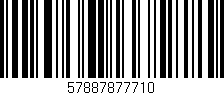 Código de barras (EAN, GTIN, SKU, ISBN): '57887877710'