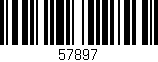 Código de barras (EAN, GTIN, SKU, ISBN): '57897'