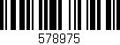 Código de barras (EAN, GTIN, SKU, ISBN): '578975'