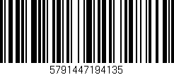 Código de barras (EAN, GTIN, SKU, ISBN): '5791447194135'