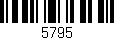 Código de barras (EAN, GTIN, SKU, ISBN): '5795'