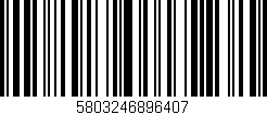 Código de barras (EAN, GTIN, SKU, ISBN): '5803246896407'