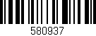 Código de barras (EAN, GTIN, SKU, ISBN): '580937'