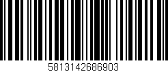 Código de barras (EAN, GTIN, SKU, ISBN): '5813142686903'