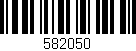 Código de barras (EAN, GTIN, SKU, ISBN): '582050'