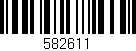 Código de barras (EAN, GTIN, SKU, ISBN): '582611'