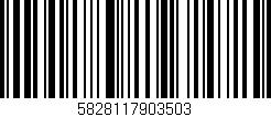 Código de barras (EAN, GTIN, SKU, ISBN): '5828117903503'