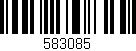 Código de barras (EAN, GTIN, SKU, ISBN): '583085'