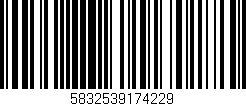 Código de barras (EAN, GTIN, SKU, ISBN): '5832539174229'