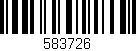 Código de barras (EAN, GTIN, SKU, ISBN): '583726'