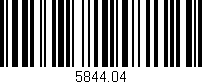 Código de barras (EAN, GTIN, SKU, ISBN): '5844.04'