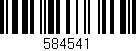 Código de barras (EAN, GTIN, SKU, ISBN): '584541'