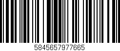Código de barras (EAN, GTIN, SKU, ISBN): '5845657977665'