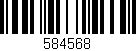Código de barras (EAN, GTIN, SKU, ISBN): '584568'