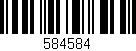 Código de barras (EAN, GTIN, SKU, ISBN): '584584'
