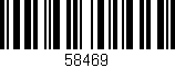 Código de barras (EAN, GTIN, SKU, ISBN): '58469'