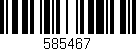 Código de barras (EAN, GTIN, SKU, ISBN): '585467'