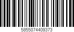 Código de barras (EAN, GTIN, SKU, ISBN): '5855074409373'