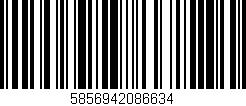 Código de barras (EAN, GTIN, SKU, ISBN): '5856942086634'