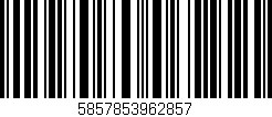 Código de barras (EAN, GTIN, SKU, ISBN): '5857853962857'
