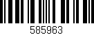 Código de barras (EAN, GTIN, SKU, ISBN): '585963'