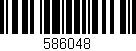 Código de barras (EAN, GTIN, SKU, ISBN): '586048'