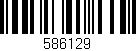 Código de barras (EAN, GTIN, SKU, ISBN): '586129'