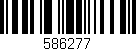 Código de barras (EAN, GTIN, SKU, ISBN): '586277'